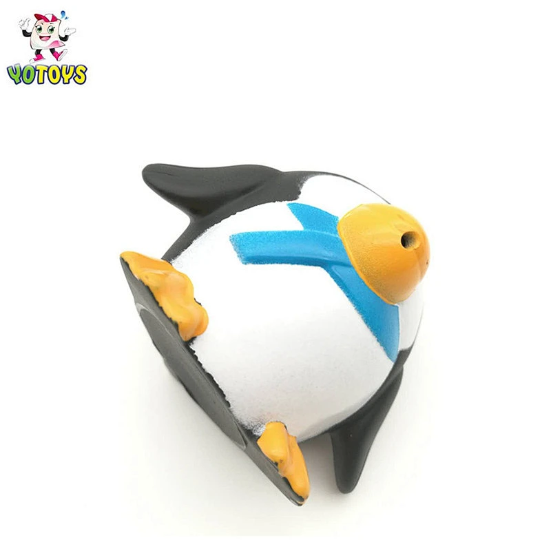 Wholesale Lovely PVC Rubber Penguin Baby Bath Kids Toy Organizer