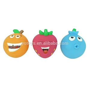 Factory Wholesale Toys Soft Slow Rising Toys bath squirters fruit toys
