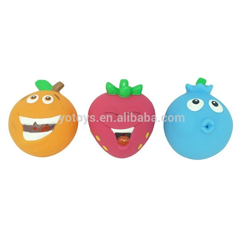 Factory Wholesale Toys Soft Slow Rising Toys bath squirters fruit toys