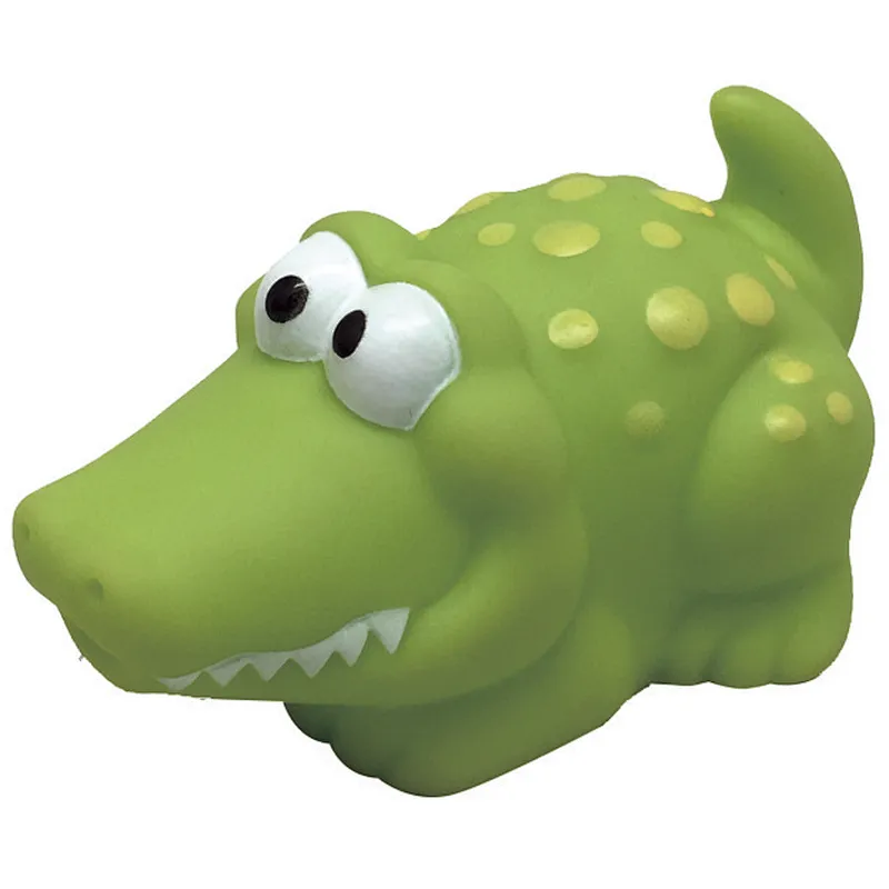 ECO-Friendly lovely small green crocodile floating bath toy