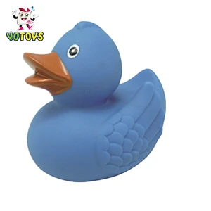 Wholesale OEM hot selling colorful cute rubber bath toy animal bath duck for kids