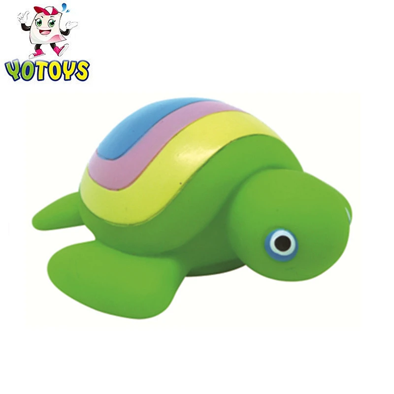 Eco Friendly Baby PVC Plastic Rubber Turtle baby toys