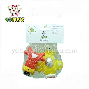 squirt baby bath toys/waterproof baby bath toys/motorbike plane bath toys