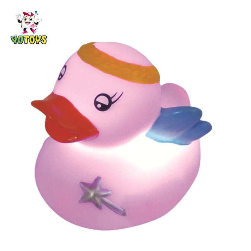 Baby Kids Wholesale Eco-friendly LED Rubber Various Kind of Animal  PVC Bath flashing toy
