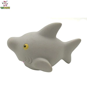 China Wholesale Baby Gift Shark Shape Plastic PVC Vinyl Toy baby bath toys shark toys for children