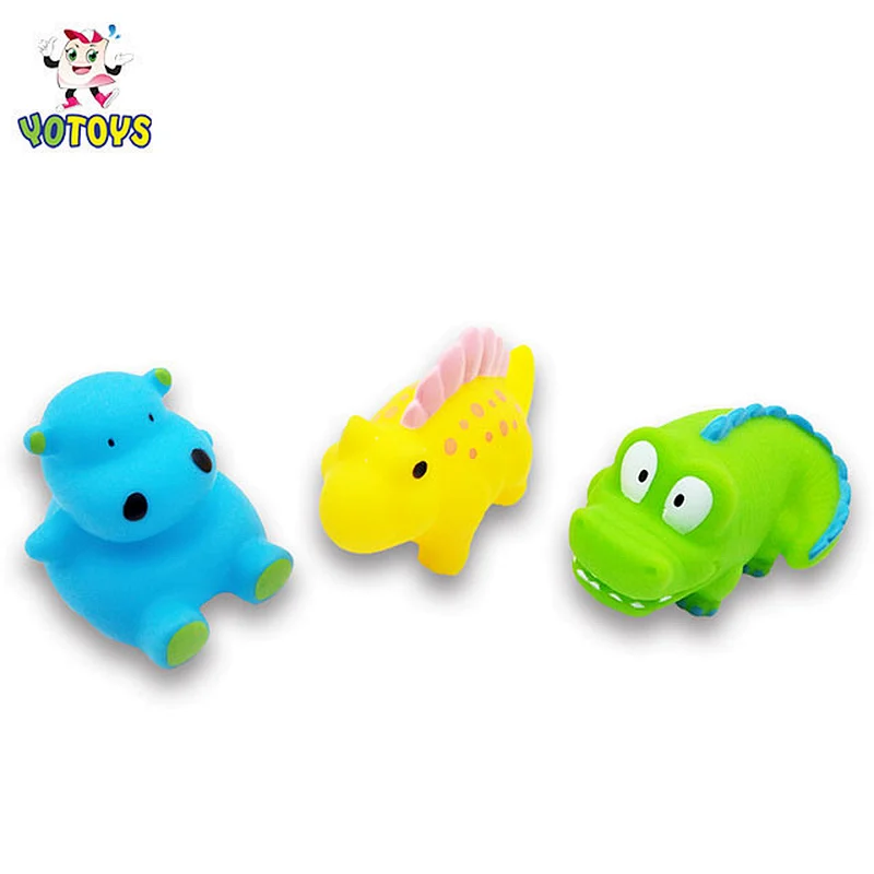 Plastic Marine Animal Water Squirter Bath Toy Set for Kids,Small Sea Animal Baby Bath Toys