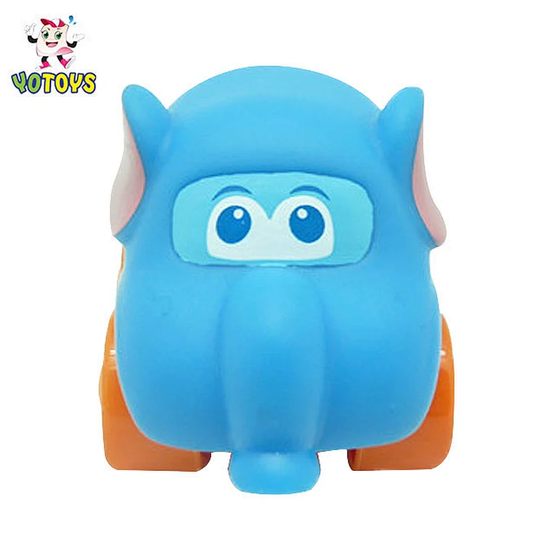 Kids toys car ride custom design plastic toy pvc animal children toys car for baby boys