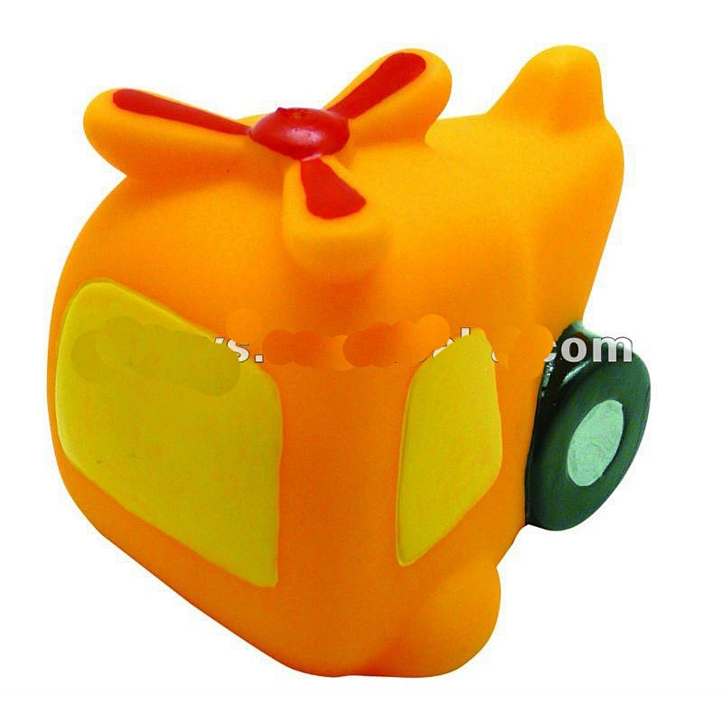 Cute colorful baby bathing toy helicopter
