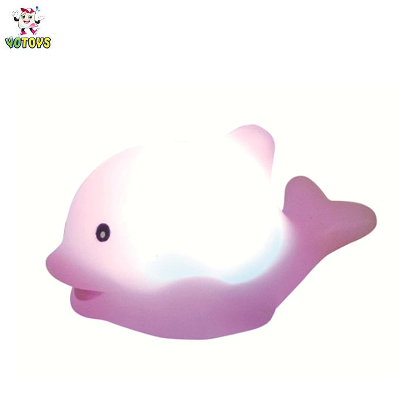LED Nightlight Duck Toy Baby Flashing Toy Wholesale Products China