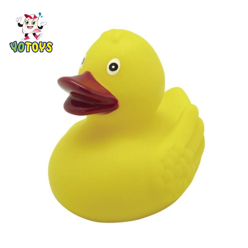 Squeaky Plain Green Rubber Bath Duck Bathtime Toy