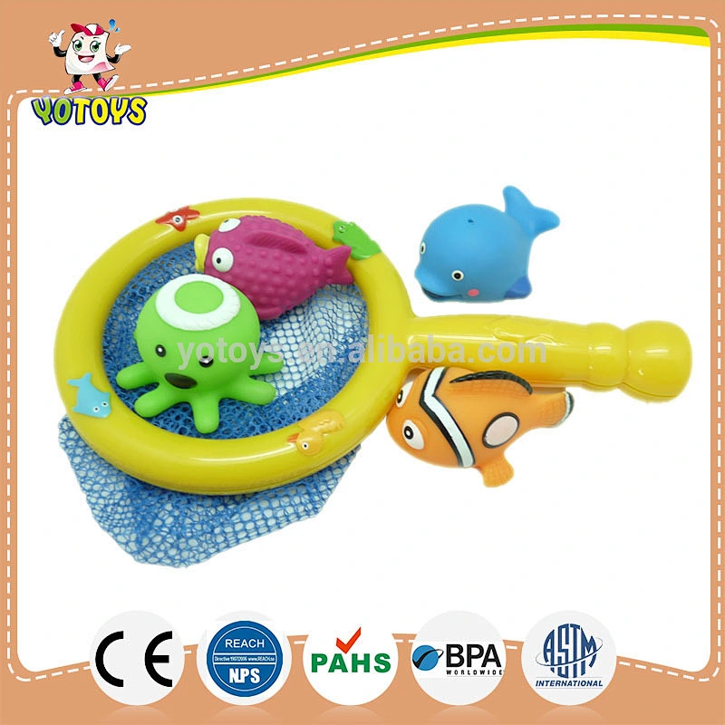 pvc bath toys, fishnet set Sports Toy,toys for kids educational