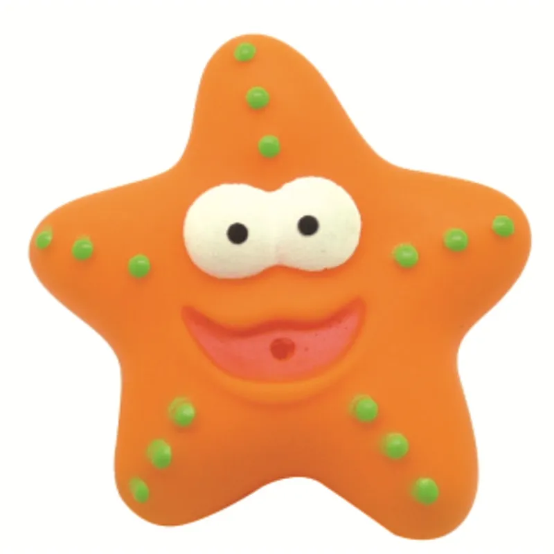 Plastic Material light blue rubber shark toy