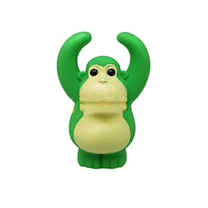 Non-phthalate kids plastic bath squirting toy monkey