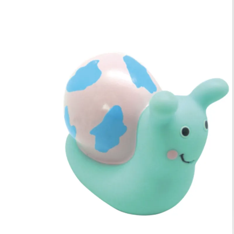 Vinyl toy bath snail toy safe material summer baby toys