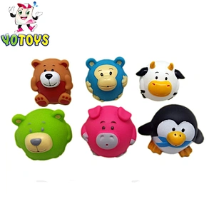 Best seller bear bath toy ,squirter toy animal bath toy set of 6 pcs