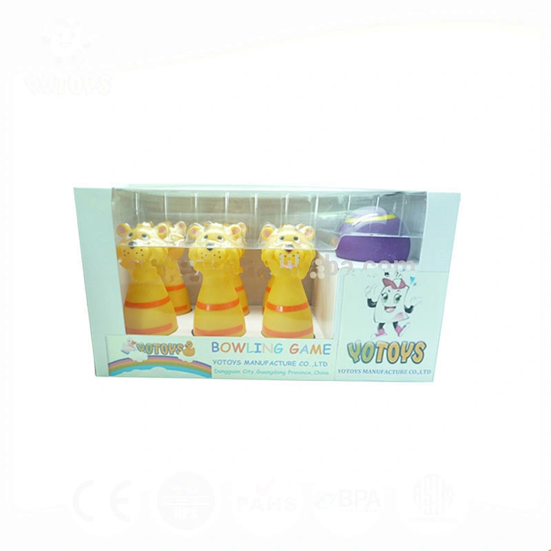 Soft PVC Animal Bowling Toys,Sport Games For Children