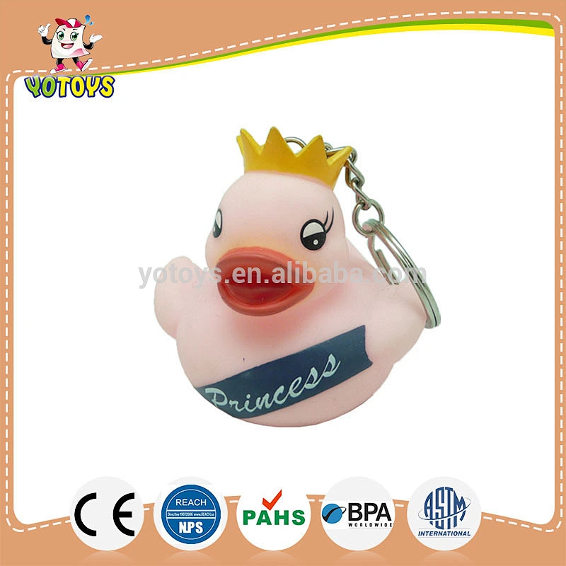 2017 keyachain factory silicon custom various plastic rubber duck key chain