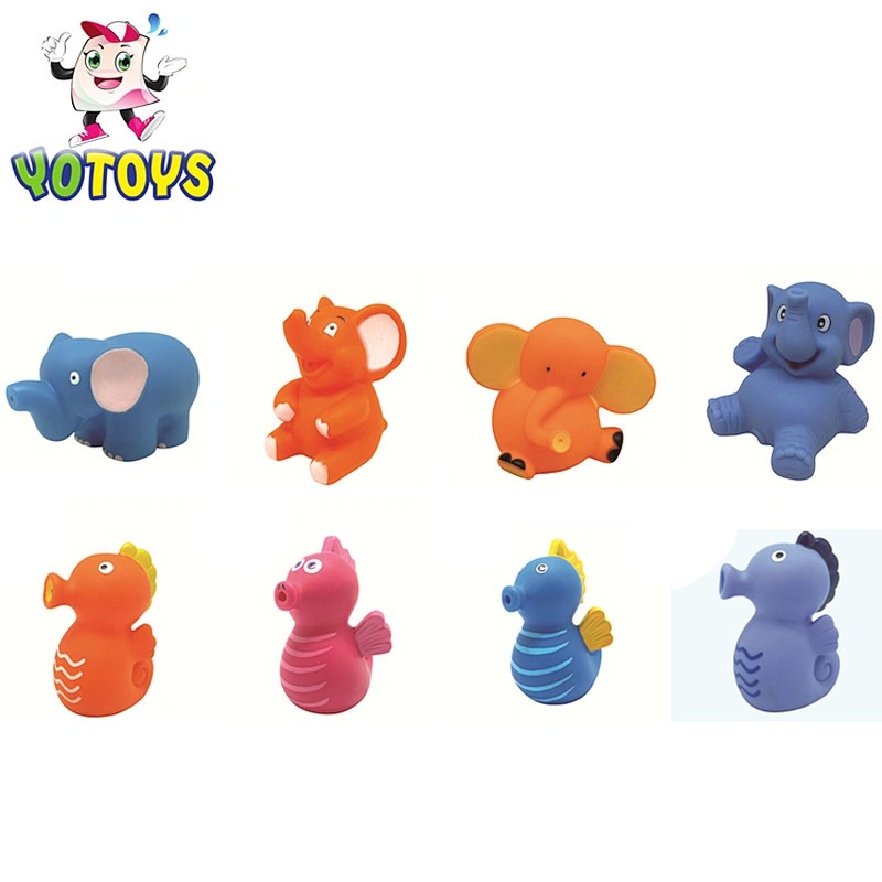 High Quality Clean Squeeze Mold-Free 5 Piece Bath Squirts Toys
