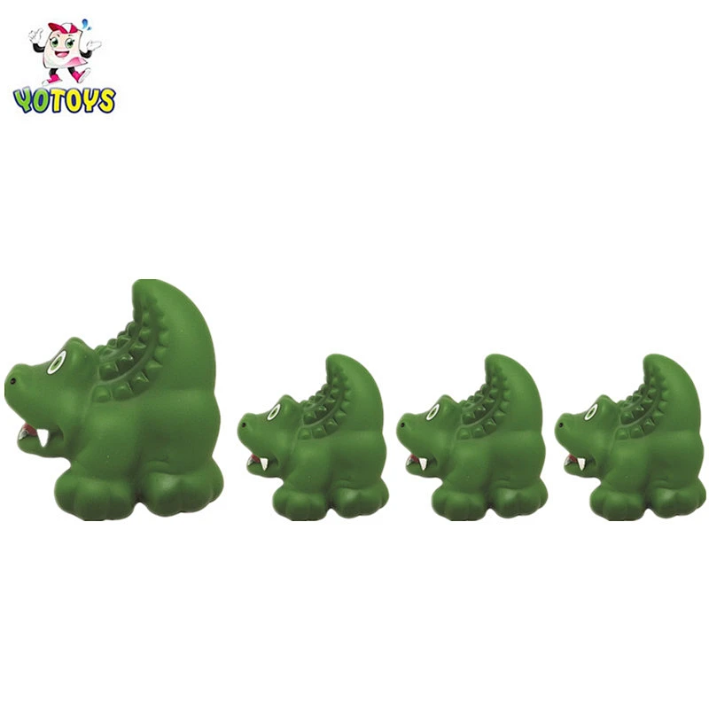 OEM cute Bathtub Friends Classic Toys Rubber Race Kids toy Animal family toys set
