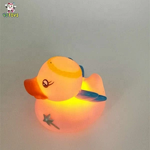 Baby led light Color Changing Flashing Bath Duck Toys