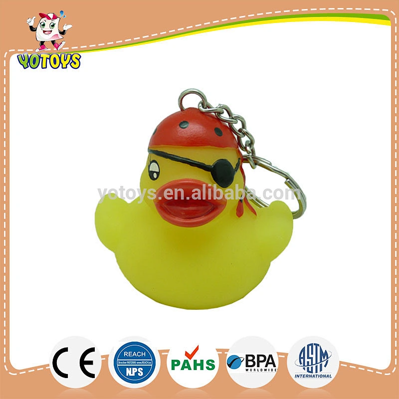 2017 keyachain factory silicon custom various plastic rubber duck key chain