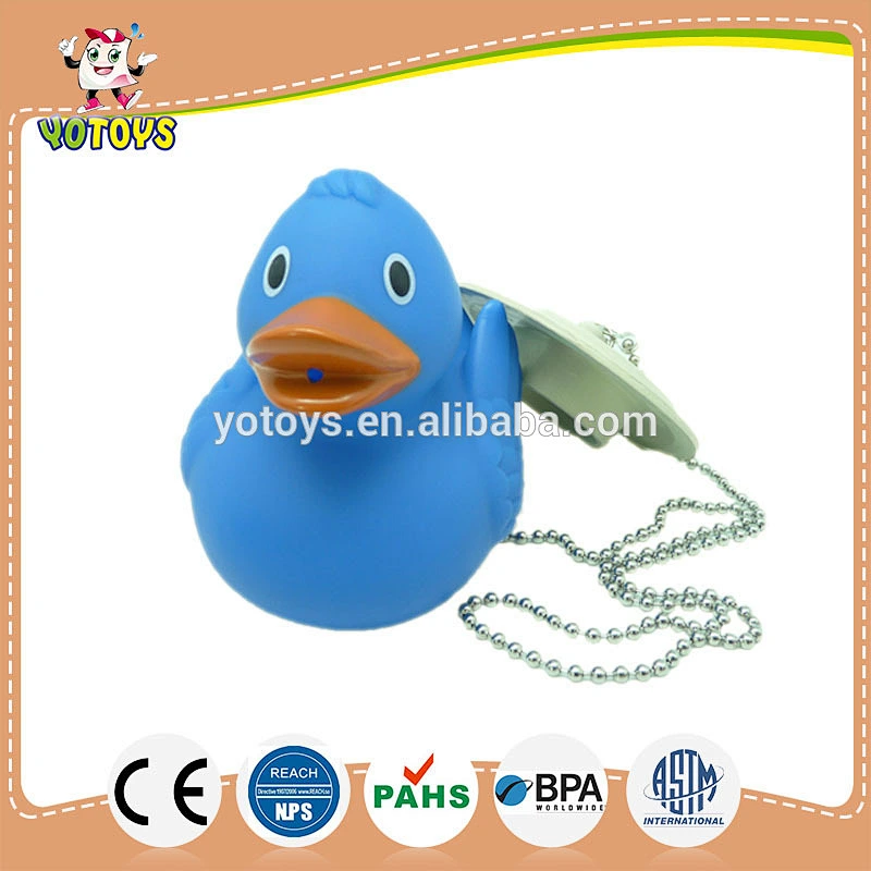 Silicone rubber round white sink bath plug stopper with crab