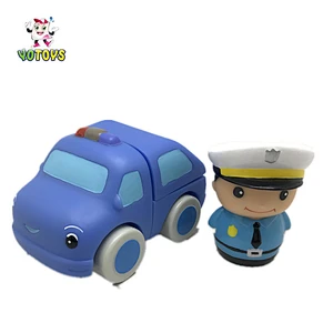 Vinyl toy - Baby educational Toys -Snap Free wheels cars