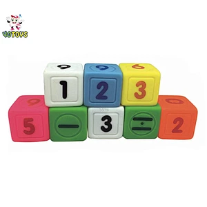 Hot Selling Multi-color Plastic Figure Dice toddler toys educational