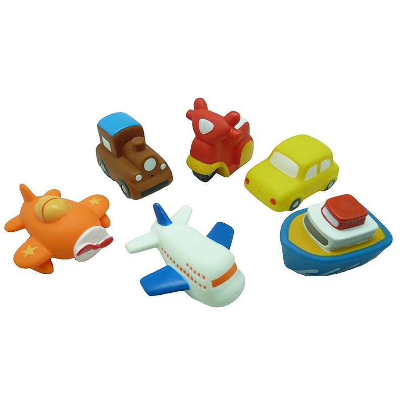 Wholesale high quality mini rubber floating strawberry baby bath toy