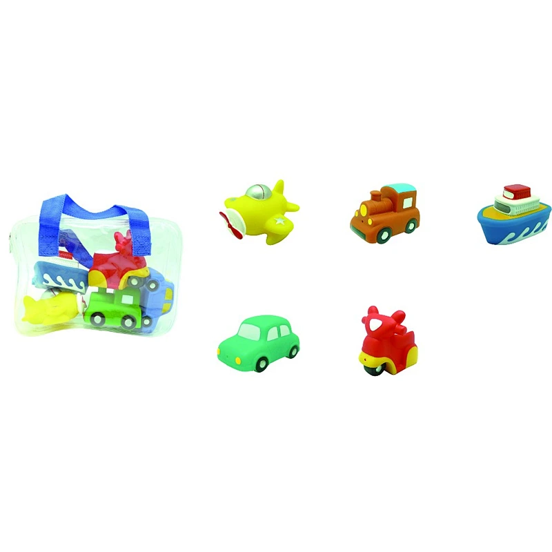 2018 mini white and blue ship Vinyl vehicle toys