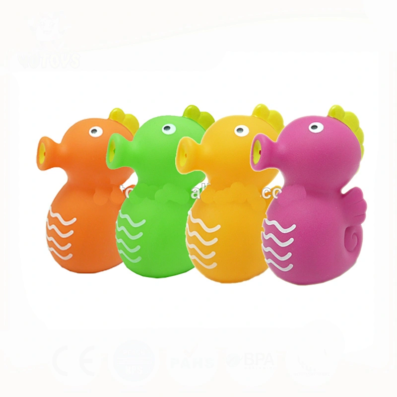 baby animals bath toys in seahorse shape