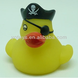 Pirate duck bath toy,floating rubber duck wholesale