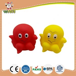 PVC Bath Squirter Sea Animals Octopus