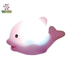 Floating Mini Light Up Whale Toy Baby Shower Gifts