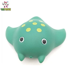 Top quality Squirt Floating Small Cheap Plastic Bath Toy Animal Popular Water Toy sea animal toys for kids
