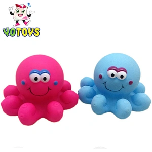 Floating spray sqirters octopus bath toy for baby