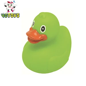 Squeaky White Angel Bath Duck Rubber Animal Toy