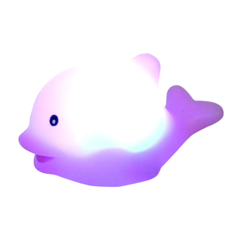 Flashing kids bath toys ducks led for 2019