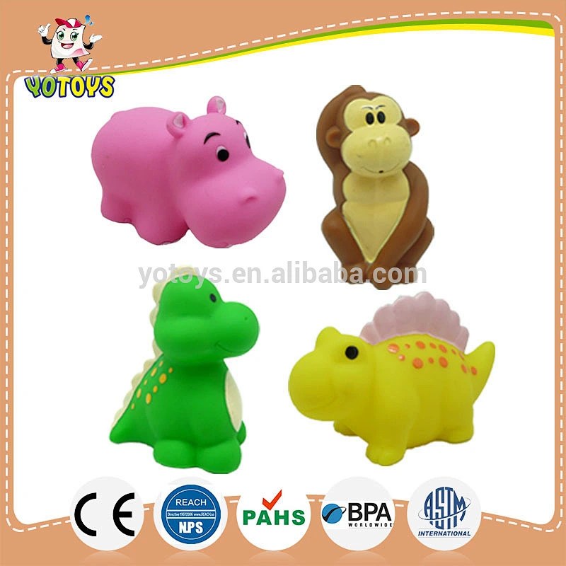 soft animal bath set, table decorations forest animal toys,crocodile bird rhino elephant toy figure custom