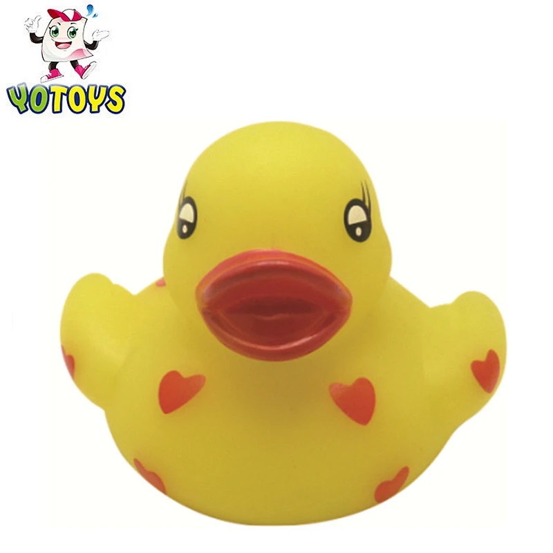 Squeaky White Angel Bath Duck Rubber Animal Toy