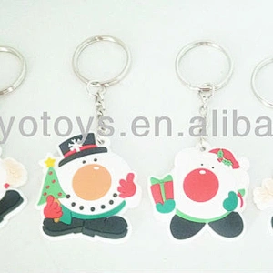 Christmas gift key chain xmas keychain for promotion