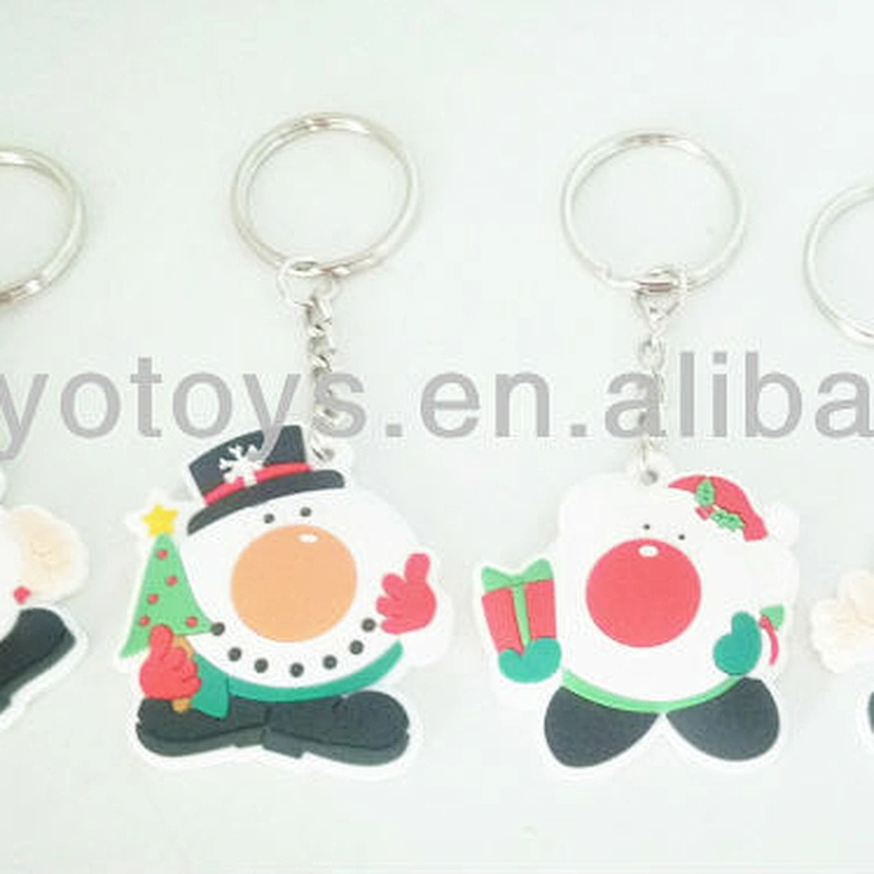Christmas gift key chain xmas keychain for promotion
