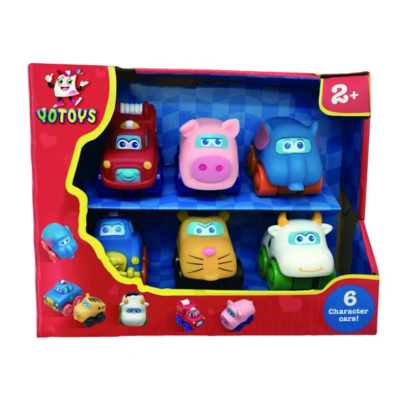 Hot Selling Mini Plastic Vehicle Educational Toy Car for Baby