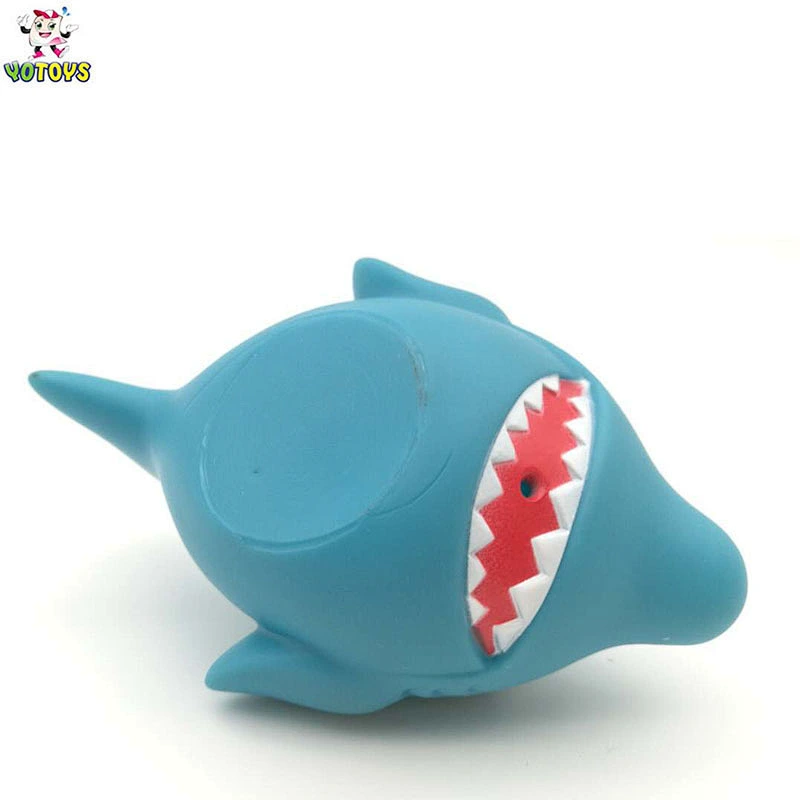 China Wholesale Baby Gift Shark Shape Plastic PVC Vinyl Toy baby bath toys shark toys for children