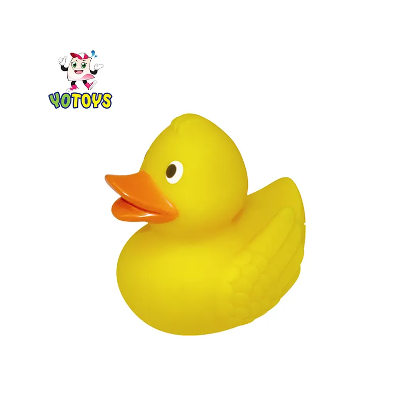 2019 hot selling mini  weighted floating   bath robe  rubber vinyl ducks gift set  for kids