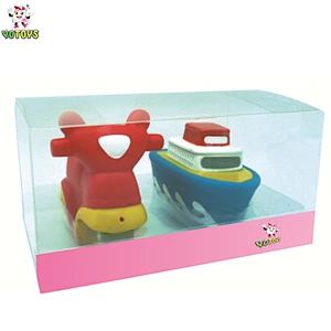Baby Cute Safty Vinyl Bath Toys Rubber Duck Toy Sets 2 Year old Cheap Baby Toys for child