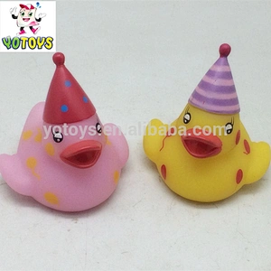 High Quality Flashing Changing Color Floating Bath Duck