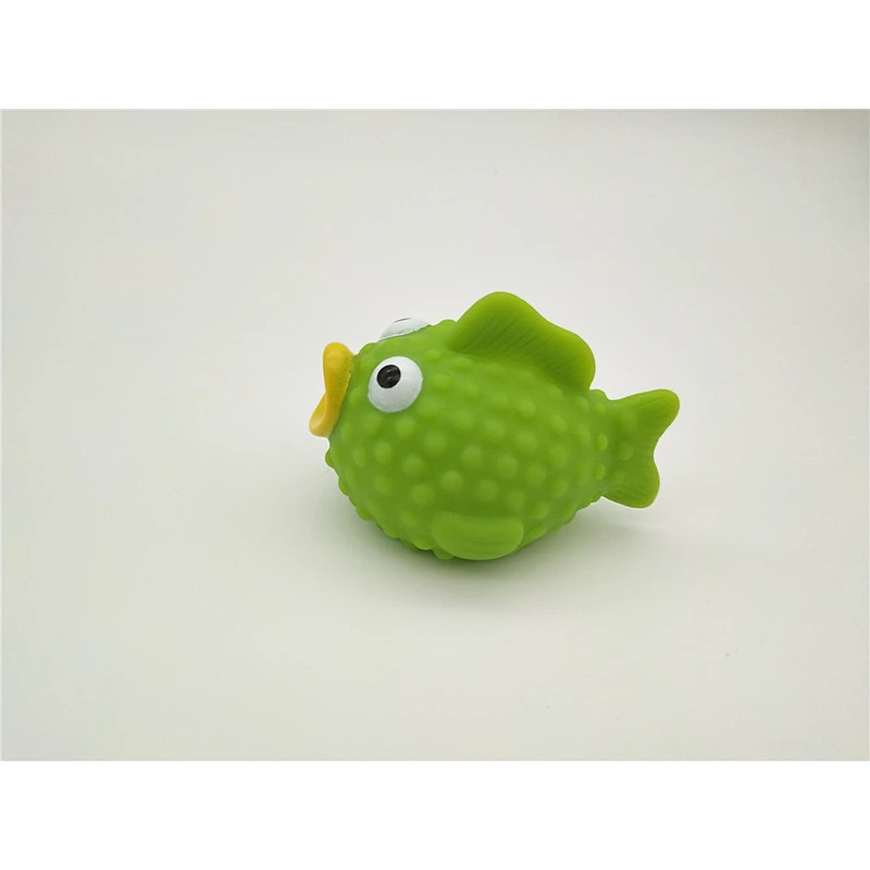 Baby Mini Water Squirters Green Fish Swimming Toys for Bath
