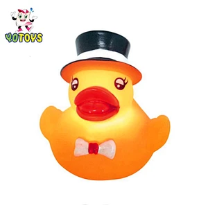 Children's Day Gift Color Change Flashing Party Duck Bath Toys