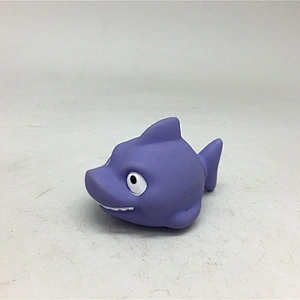 Purple Color Happy Shark Bath Toys Sand Playing Toy for Kids